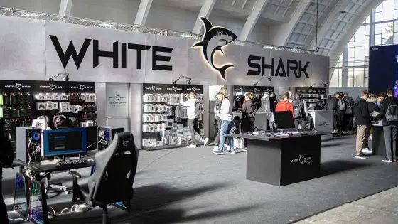 White Shark en la feria Reboot Infogamer: Confirmación de fuerte apoyo al gaming y preocupación por la comunidad social y el medio ambiente